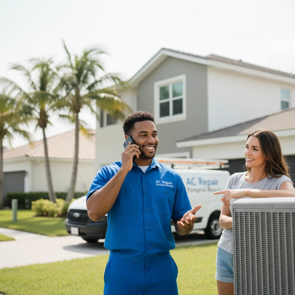 AC Repair Pompano Beach customer support in Bedminster
